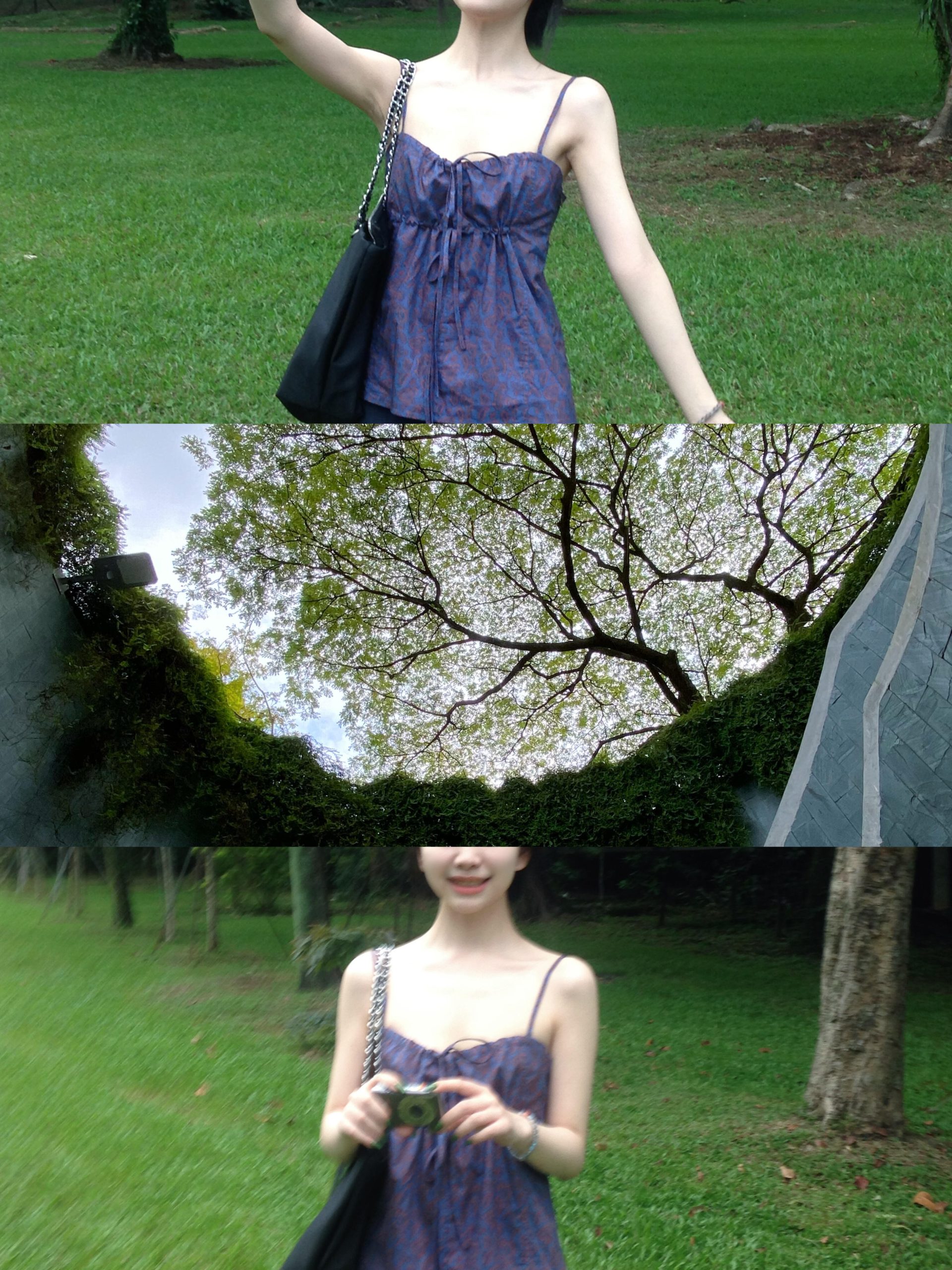 Sweet Purple Paisley Bow Cami Floral Tank Top for Women - Image 4