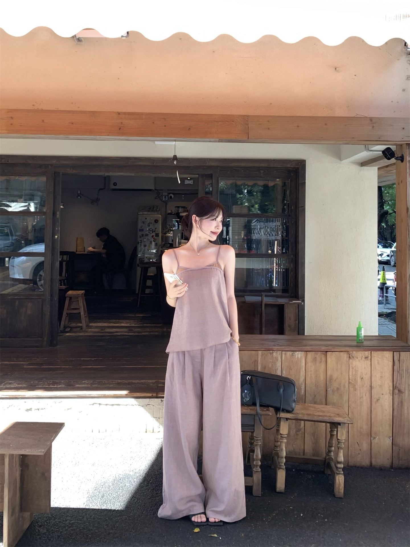 french-style-backless-cami-and-wide-leg-pants-two-piece-set